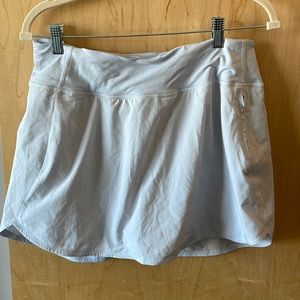 Outdoor Voices Light Gray Mini Skirt